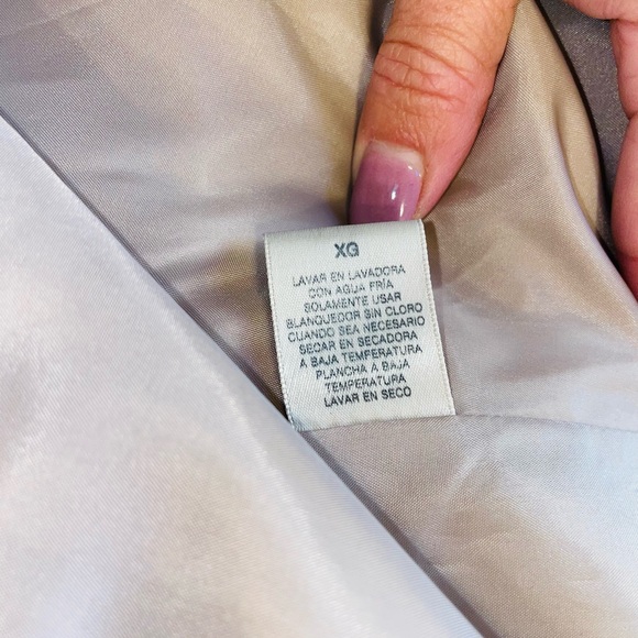 London Fog women's trench coat double-breasted button front tie waterproof sz XL - Picture 10 of 12